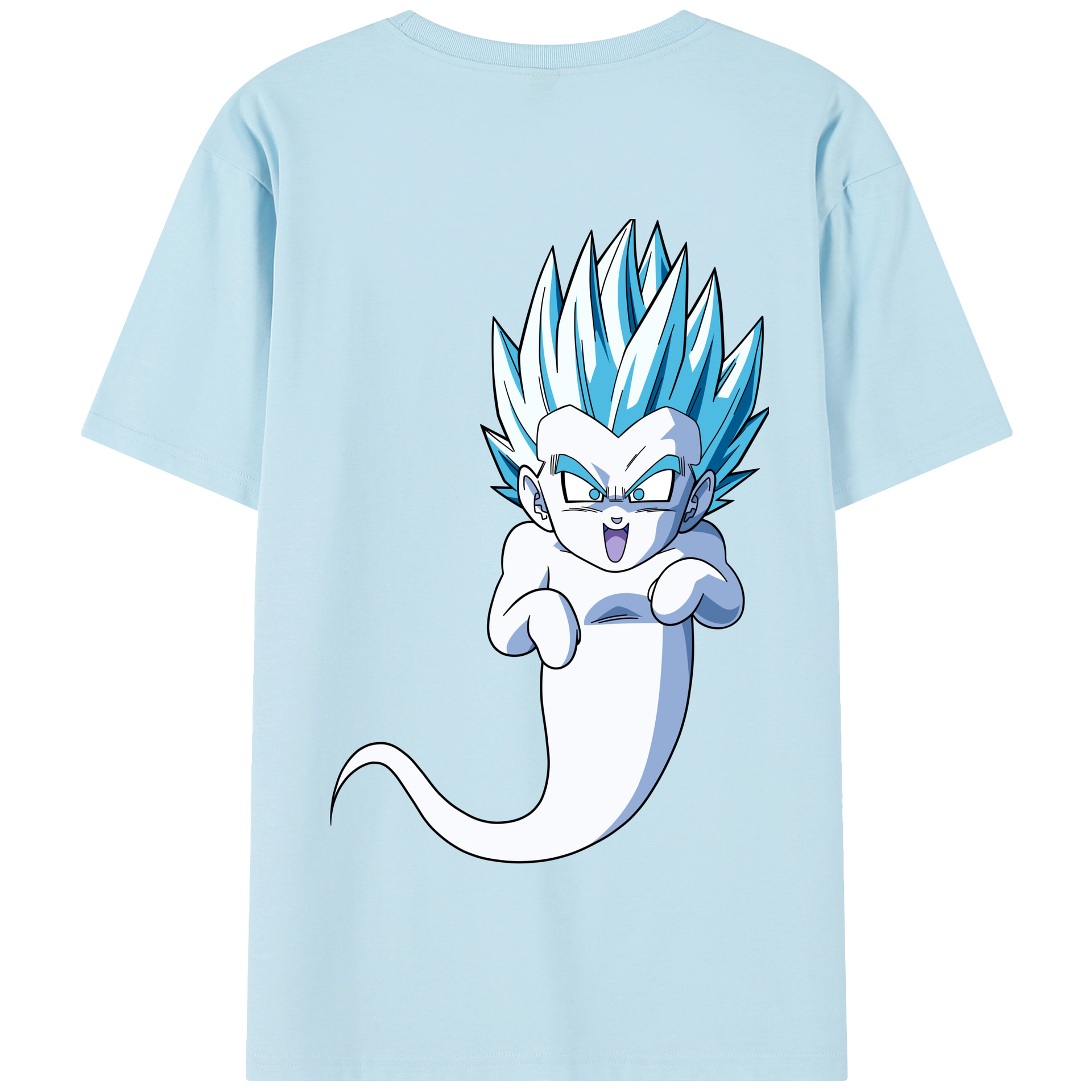 （画像用） ドラゴンボール ベジット DRAGON BALL Vegetto 綿100％半袖Tシャツ（背面プリント）